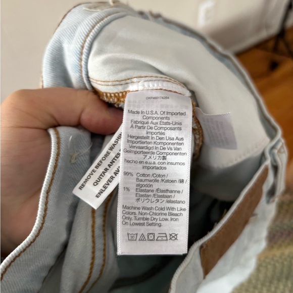 Madewell The Mid-Rise Perfect Vintage Jean in Fitzgerald Wash size 23 - Picture 7 of 8